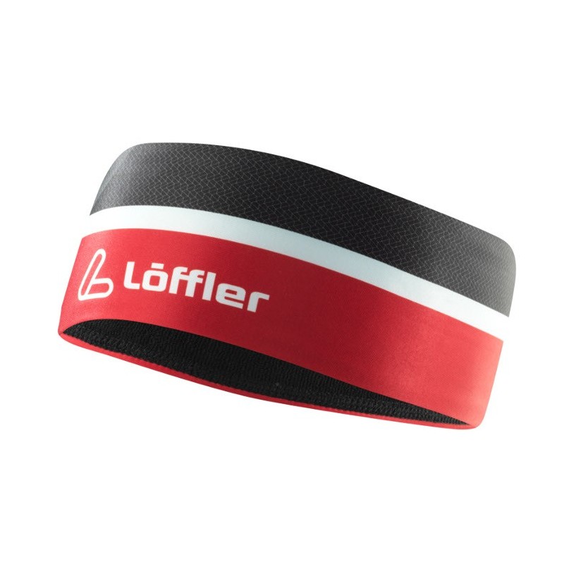 Löffler WorldCup Hodebånd 2018 svart-rød-hvit Löffler WorldCup Hodebånd 2018 svart-rød-hvit